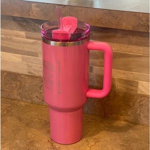 Starbucks Stanley winter pink limited edition